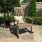 Highwood Usa Lehigh Rocking Chair Outdoor Furniture for Patio, Backyard, Garden AD-RKCH1-WBR - alternate 3